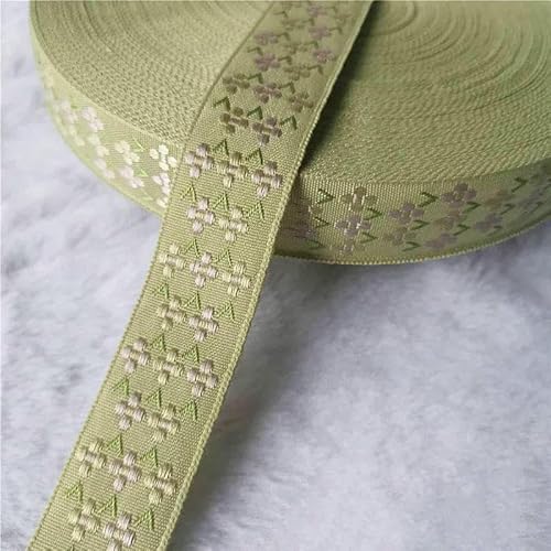 5 Yards 10–25 mm Glitzer-Jacquardband mit glänzenden Blumen für DIY-Haarschmuck, Röcke, Haustierhalsbänder, Zubehör – 47 25 mm – 50 Yards 5 Yards 10–25 mm Glitzer-Jacquardband mit glänzenden Blumen für DIY-Haarschmuck, Röcke, Haustierhalsbänder, Zubehör – 47 25 mm – 50 Yards von AYHTUD
