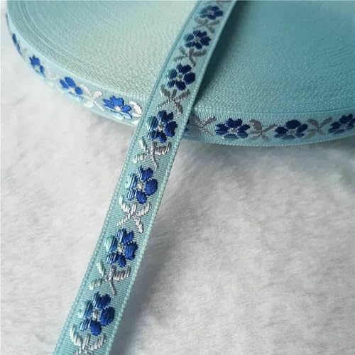 5 Yards 10–25 mm glitzerndes, glänzendes Jacquardband mit Blumen für DIY-Haarschmuck, Röcke, Haustierhalsbänder, Zubehör-07 13,0 mm-50 Yards 5 Yards 10–25 mm glitzerndes, glänzendes Jacquardband mit Blumen für DIY-Haarschmuck, Röcke, Haustierhalsbänder, Zubehör-07 13,0 mm-50 Yards von AYHTUD