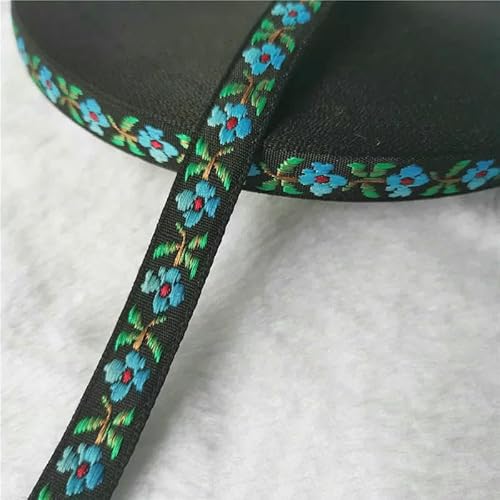 5 Yards 10–25 mm glitzerndes, glänzendes Jacquardband mit Blumen für DIY-Haarschmuck, Röcke, Haustierhalsbänder, Zubehör – 11 13,0 mm – 50 Yards 5 Yards 10–25 mm glitzerndes, glänzendes Jacquardband mit Blumen für DIY-Haarschmuck, Röcke, Haustierhalsbänder, Zubehör – 11 13,0 mm – 50 Yards von AYHTUD