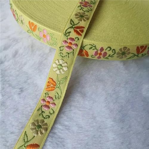5 Yards 10–25 mm glitzerndes, glänzendes Jacquardband mit Blumen für DIY-Haarschmuck, Röcke, Haustierhalsbänder, Zubehör – 26 18 mm – 50 Yards 5 Yards 10–25 mm glitzerndes, glänzendes Jacquardband mit Blumen für DIY-Haarschmuck, Röcke, Haustierhalsbänder, Zubehör – 26 18 mm – 50 Yards von AYHTUD