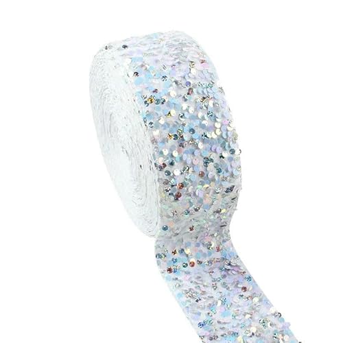 5 Yards Craft Pailletten-Samtband 75 mm 3 Zoll für Haarschleifen Zubehör Materialien DIY-Zubehör-03-75 mm 5Y 5 Yards Craft Pailletten-Samtband 75 mm 3 Zoll für Haarschleifen Zubehör Materialien DIY-Zubehör-03-75 mm 5Y von AYHTUD