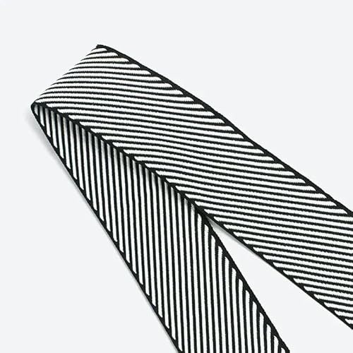 5 m, 10–38 mm, Polyester-Jacquardband, Kleidung, dekoratives Gurtband, Rucksackgurt, Sicherheitsschrägband, Nähzubehör, 01–38 mm von AYHTUD