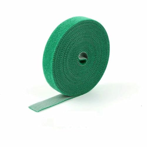 5 m/Rolle, 10/12/14,5/20/25 mm Breite, Kabel-Organizer, USB-Kabelaufwickler, Nylon-Kabelbinder, Kabelbinder für Maus- und Kopfhörerkabel, Grün, 5 m x 10 mm 5 m/Rolle, 10/12/14,5/20/25 mm Breite, Kabel-Organizer, USB-Kabelaufwickler, Nylon-Kabelbinder, Kabelbinder für Maus- und Kopfhörerkabel, Grün, 5 m x 10 mm von AYHTUD