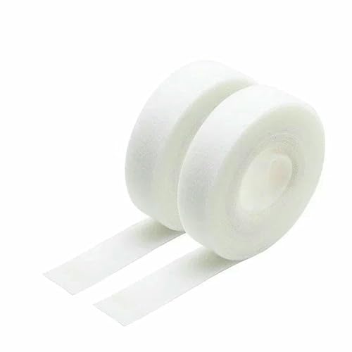 5 m/Rolle Kabelbinder, wiederverwendbares Schlaufenbündel, selbstklebender Befestigungsclip, Drahthalter, Management, DIY-Zubehör, Nylonband-Organizer, Weiß x 2 Rollen, Breite 20 m 5 m/Rolle Kabelbinder, wiederverwendbares Schlaufenbündel, selbstklebender Befestigungsclip, Drahthalter, Management, DIY-Zubehör, Nylonband-Organizer, Weiß x 2 Rollen, Breite 20 m von AYHTUD