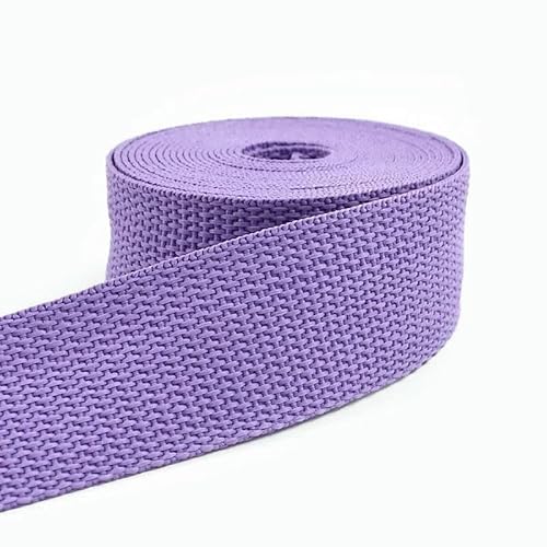5 m 20–50 mm Nylon-Gurtbandrolle, meterware, 1,1 mm dickes Polyesterband zum Nähen von Schlingen, Beschneiden von Schrägbändern, Zubehör – 37 Dunkelviolett – 32 mm 5 m 20–50 mm Nylon-Gurtbandrolle, meterware, 1,1 mm dickes Polyesterband zum Nähen von Schlingen, Beschneiden von Schrägbändern, Zubehör – 37 Dunkelviolett – 32 mm von AYHTUD