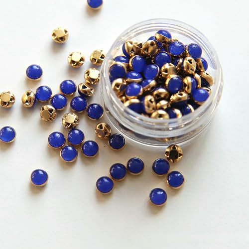 5 mm, 100 Stück, ultrakleine Puppenperlen-Miniknöpfe, Gürtelschnalle für DIY-Puppenkleidung, Hemden, Schuhe, Nähzubehör, Scrapbooking, 15 Königsblau 5 mm, 100 Stück, ultrakleine Puppenperlen-Miniknöpfe, Gürtelschnalle für DIY-Puppenkleidung, Hemden, Schuhe, Nähzubehör, Scrapbooking, 15 Königsblau von AYHTUD