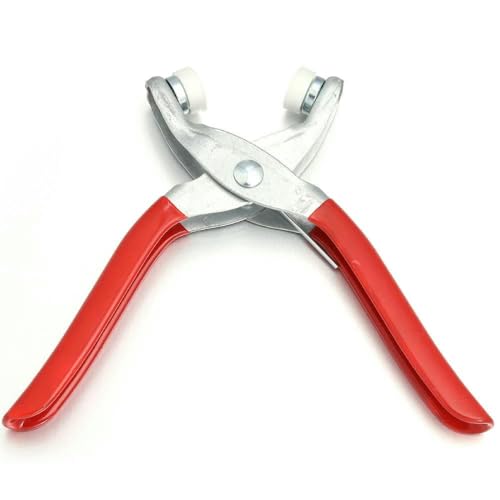 50–500 Sets Nähzangen-Druckknopf-Sets Druckklauenknöpfe Nieten-Befestigungsset für DIY-Kleidersäcke Basteln Nähzubehör - für 9,5-mm-Knöpfe von AYHTUD