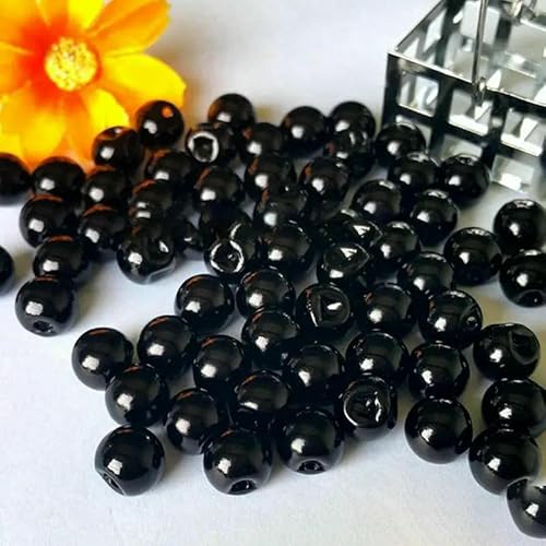 50 Stück/Los, schwarzer Perlmuttknopf, 8 mm/10 mm/12 mm, Kunstperlmuttknopf, Kleidungsstück, Nähdekoration, Zubehör, 8 mm 50 Stück/Los, schwarzer Perlmuttknopf, 8 mm/10 mm/12 mm, Kunstperlmuttknopf, Kleidungsstück, Nähdekoration, Zubehör, 8 mm von AYHTUD