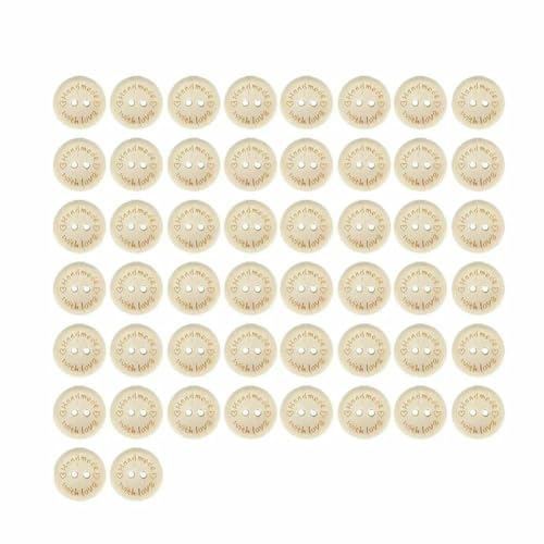 50 Stück 15 mm/20 mm/25 mm Herz-Holzknöpfe zum Nähen, Scrapbooking, Handarbeit, Heimkleidung, Dekor, dekorative handgefertigte Holzwerkzeuge, 15 mm Wörter 50 Stück 15 mm/20 mm/25 mm Herz-Holzknöpfe zum Nähen, Scrapbooking, Handarbeit, Heimkleidung, Dekor, dekorative handgefertigte Holzwerkzeuge, 15 mm Wörter von AYHTUD
