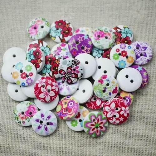 50 Stück 15 mm 2-Loch-Knopf Farbdruck Runde Holzknöpfe Nähen Scrapbooking Dekor Kartenherstellung DIY-Knöpfe für Kleidung-C20-15 mm 50 Stück 15 mm 2-Loch-Knopf Farbdruck Runde Holzknöpfe Nähen Scrapbooking Dekor Kartenherstellung DIY-Knöpfe für Kleidung-C20-15 mm von AYHTUD
