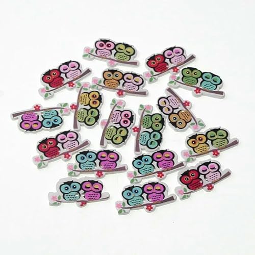 50 Stück gemischte Stile 2 Löcher Holzknöpfe für Kleidung Nähen Basteln Scrapbooking Bastelknöpfe DIY Bekleidungszubehör-B02308-1 50 Stück gemischte Stile 2 Löcher Holzknöpfe für Kleidung Nähen Basteln Scrapbooking Bastelknöpfe DIY Bekleidungszubehör-B02308-1 von AYHTUD