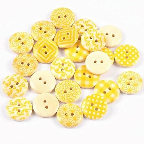 50 Stück runde Holzknöpfe mit 2 Löchern, gemischte Farben, zum Nähen von Kleidung, Zubehör, Basteln, Scrapbooking, DIY, Kinderbekleidung, 18 mm-3 50 Stück runde Holzknöpfe mit 2 Löchern, gemischte Farben, zum Nähen von Kleidung, Zubehör, Basteln, Scrapbooking, DIY, Kinderbekleidung, 18 mm-3 von AYHTUD