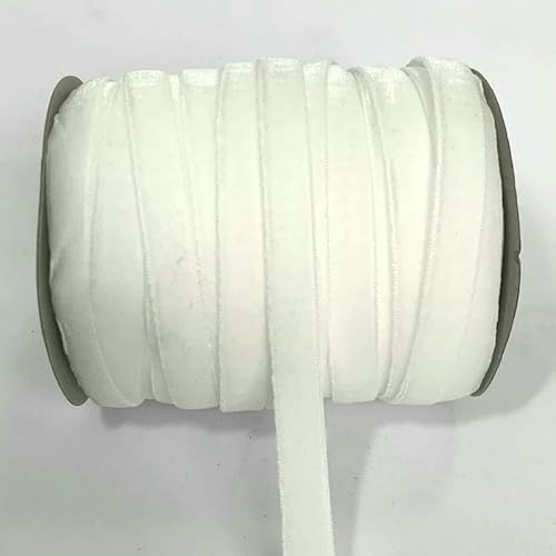 50 Yards 3/8"(10mm) Samtband Hochzeitsfeier Dekoration Handarbeit Verpackung Haarschleifen DIY Weihnachtsband-01-10MMX50YARD von AYHTUD