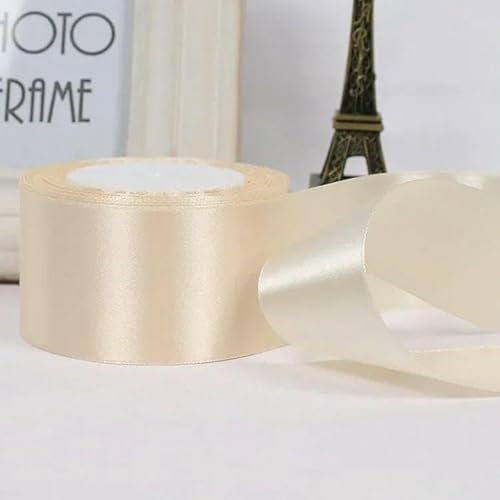6/10/15/20/25/40/50 mm rosa Satinbänder Weihnachten Halloween Neujahr Festival Hochzeit Geschenkband DIY Bastelstoff-Beige-10 mm 6/10/15/20/25/40/50 mm rosa Satinbänder Weihnachten Halloween Neujahr Festival Hochzeit Geschenkband DIY Bastelstoff-Beige-10 mm von AYHTUD