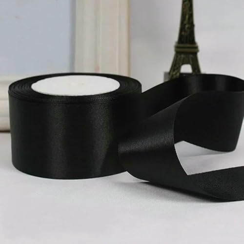 6/10/15/20/25/40/50 mm rosa Satinbänder Weihnachten Halloween Neujahr Festival Hochzeit Geschenkband DIY Bastelstoff-Schwarz-10 mm 6/10/15/20/25/40/50 mm rosa Satinbänder Weihnachten Halloween Neujahr Festival Hochzeit Geschenkband DIY Bastelstoff-Schwarz-10 mm von AYHTUD