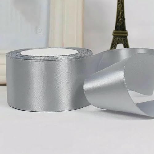 6/10/15/20/25/40/50 mm rosa Satinbänder Weihnachten Halloween Neujahr Festival Hochzeit Geschenkband DIY Bastelstoff-Silbergrau-6 mm 6/10/15/20/25/40/50 mm rosa Satinbänder Weihnachten Halloween Neujahr Festival Hochzeit Geschenkband DIY Bastelstoff-Silbergrau-6 mm von AYHTUD