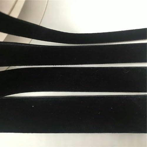 6/9/15/19/25/38 mm doppelseitiges schwarzes Nylon-Samtband für Hochzeitsfeiern, Dekoration, handgefertigte Verpackung, DIY, Weihnachten, 1/3/5 Yard-19 mm-3 Ya 6/9/15/19/25/38 mm doppelseitiges schwarzes Nylon-Samtband für Hochzeitsfeiern, Dekoration, handgefertigte Verpackung, DIY, Weihnachten, 1/3/5 Yard-19 mm-3 Ya von AYHTUD