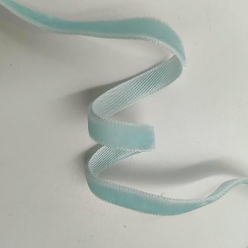 6–25 mm, 5–300 Yards, blaues einseitiges Samtband, Partydekoration, handgefertigt, zum Verpacken von Haarschleifen, DIY, Weihnachten, unelastisch, 6 mm x 300 Yards, V045, 6–25 mm, 5–300 Yards, blaues einseitiges Samtband, Partydekoration, handgefertigt, zum Verpacken von Haarschleifen, DIY, Weihnachten, unelastisch, 6 mm x 300 Yards, V045, von AYHTUD