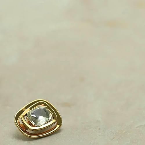 6 Stück/Los Kleidung Dekorative Metallknöpfe Strass Nähzubehör Bluse Strickjacken Ersetzen Golden Diy Bastelbedarf-K40-1-25x30mm 6 Stück/Los Kleidung Dekorative Metallknöpfe Strass Nähzubehör Bluse Strickjacken Ersetzen Golden Diy Bastelbedarf-K40-1-25x30mm von AYHTUD