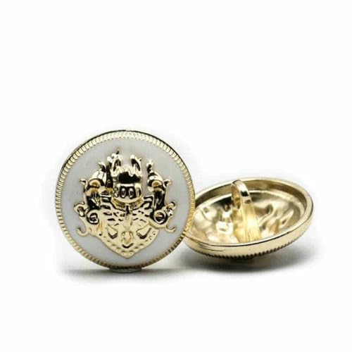 6 Stück 10–28 mm goldene Metallknöpfe, Kleidungsstück, Mantel, Nähzubehör, Knöpfe zum Basteln von Kleidung, schwarzer Punkt, Ölknopf, Punkt, Ölknopf, 10–12,5 mm 6 Stück 10–28 mm goldene Metallknöpfe, Kleidungsstück, Mantel, Nähzubehör, Knöpfe zum Basteln von Kleidung, schwarzer Punkt, Ölknopf, Punkt, Ölknopf, 10–12,5 mm von AYHTUD