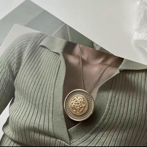 6 Stück – Modische, fortschrittliche Metallknöpfe für Kleidung, Mantel, Anzug, Blazer, kreative Knöpfe zum Nähen, handgefertigte Dekorationen, Gold, Schwarz, Weiß, Hellbr 6 Stück – Modische, fortschrittliche Metallknöpfe für Kleidung, Mantel, Anzug, Blazer, kreative Knöpfe zum Nähen, handgefertigte Dekorationen, Gold, Schwarz, Weiß, Hellbr von AYHTUD
