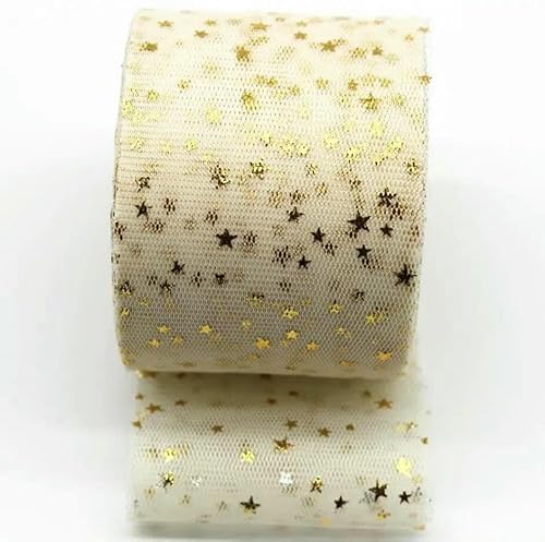 60 mm, 25-Yarroll-Packung, fünfzackiges Sternnetz, Goldband, DIY, handgefertigtes Material, Kopfschmuck, Schleife, Puppe, dekorativer Rockrand, 6 cm – 12–12 cm 60 mm, 25-Yarroll-Packung, fünfzackiges Sternnetz, Goldband, DIY, handgefertigtes Material, Kopfschmuck, Schleife, Puppe, dekorativer Rockrand, 6 cm – 12–12 cm von AYHTUD