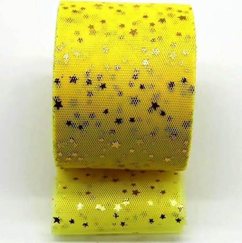 60 mm, 25-Yarroll-Packung, fünfzackiges Sternnetz, Goldband, DIY, handgefertigtes Material, Kopfschmuck, Schleife, Puppe, dekorativer Rockrand, 6 cm-7-12 cm 60 mm, 25-Yarroll-Packung, fünfzackiges Sternnetz, Goldband, DIY, handgefertigtes Material, Kopfschmuck, Schleife, Puppe, dekorativer Rockrand, 6 cm-7-12 cm von AYHTUD