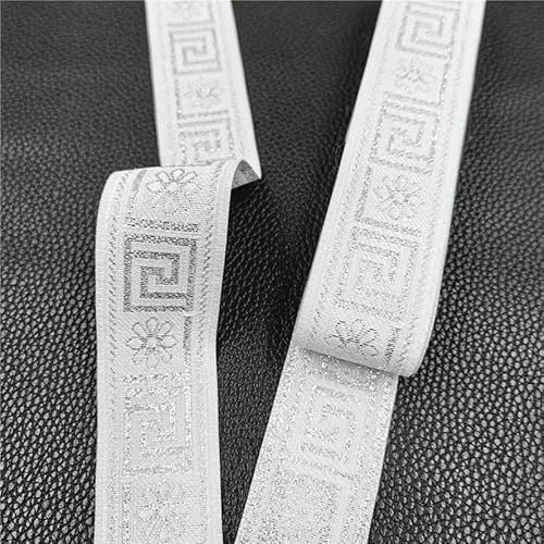 7 Meter 3,3 cm Blumenmuster Bestickte Jacquardbänder Gewebter Spitzenbesatz Zum Nähen Von Kleidersäcken Vorhängen Afrikanischer Spitzenstoff-01-33,0 mm 7 Meter 7 Meter 3,3 cm Blumenmuster Bestickte Jacquardbänder Gewebter Spitzenbesatz Zum Nähen Von Kleidersäcken Vorhängen Afrikanischer Spitzenstoff-01-33,0 mm 7 Meter von AYHTUD