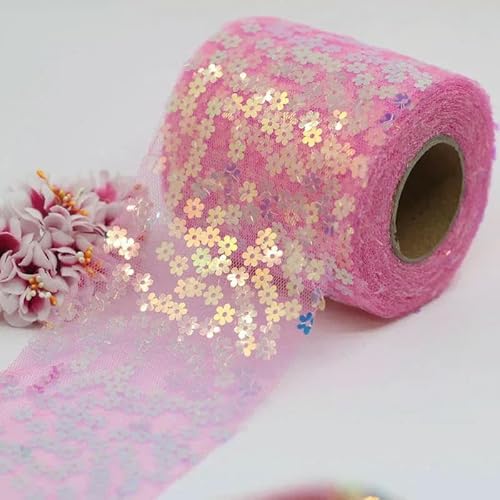 80 mm, 1 Meter/5 Meter, Pflaumenblüten-Glitzer-Paillettenband, Tüll, Tutu, Hochzeitsdekoration, Organza, DIY-Bastelbedarf für Geburtstagsfeiern, Rose, 80 mm Pailletten, 5 Mete 80 mm, 1 Meter/5 Meter, Pflaumenblüten-Glitzer-Paillettenband, Tüll, Tutu, Hochzeitsdekoration, Organza, DIY-Bastelbedarf für Geburtstagsfeiern, Rose, 80 mm Pailletten, 5 Mete von AYHTUD