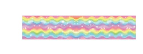 9 mm – 50 mm, Regenbogen-Farbverlauf, doppelseitig bedrucktes Satinband für Verpackungen, DIY-Dekorationsband, Kinderhaarschleifen, 100 Yards-15921-50 mm 9 mm – 50 mm, Regenbogen-Farbverlauf, doppelseitig bedrucktes Satinband für Verpackungen, DIY-Dekorationsband, Kinderhaarschleifen, 100 Yards-15921-50 mm von AYHTUD