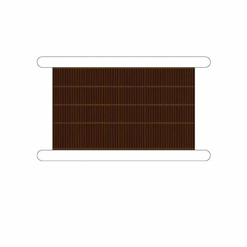 Braune Serie 9 16 25 38 mm 100 Yards/Los Ripsband für DIY-Kleid, Hochzeitsdekoration, Basteln, Geschenkbänder-Ripsbraun 850-25 mm von AYHTUD