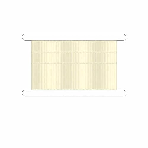 Braune Serie 9 16 25 38 mm 100 Yards/Los Ripsband für DIY-Kleid, Hochzeitsdekoration, Basteln, Geschenkbänder-Ripscreme 815-38 mm von AYHTUD