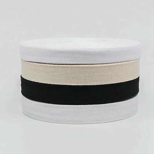 Diy Stoffzubehör 100% Baumwolle Fischgrätenband Paket Baumwollband 10MM 12MM 15MM 20MM 25MM 30MM 40MM 50MM 50yards-15mm Beige Diy Stoffzubehör 100% Baumwolle Fischgrätenband Paket Baumwollband 10MM 12MM 15MM 20MM 25MM 30MM 40MM 50MM 50yards-15mm Beige von AYHTUD