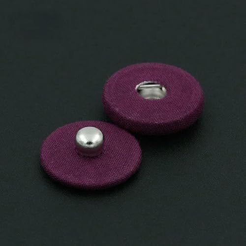 Druckknöpfe aus Metall, Druckknopf, Nähzubehör für Kleidung, eingebettete Schnalle, mit Stoff umwickelt, 20 Stück, 15/18/21/23/25 mm, 11–15 mm, 20 Stück Druckknöpfe aus Metall, Druckknopf, Nähzubehör für Kleidung, eingebettete Schnalle, mit Stoff umwickelt, 20 Stück, 15/18/21/23/25 mm, 11–15 mm, 20 Stück von AYHTUD