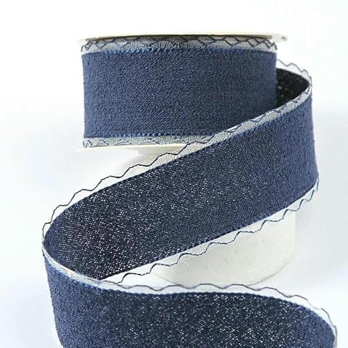 Einfarbiges Spitzenband mit transparentem Rand, DIY-Schleifen, Kinderhaarspangenbox, Verpackung, Schnürzubehör, Handarbeit, Basteln, 01–7 mm, 200 Yards von AYHTUD