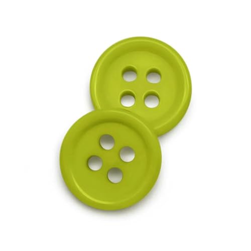 Harzknopf, 100 Stück/Los, rund, vier Löcher, 9/10/11 mm, zum Aufnähen, kleiner Knopf für Kindertücher, Bonbonfarben, handgefertigtes DIY-Zubehör, Grün 206-10 mm Harzknopf, 100 Stück/Los, rund, vier Löcher, 9/10/11 mm, zum Aufnähen, kleiner Knopf für Kindertücher, Bonbonfarben, handgefertigtes DIY-Zubehör, Grün 206-10 mm von AYHTUD