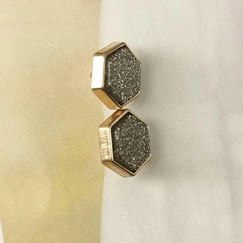Kleine Metallknöpfe für Kinderkleidung, zum Nähen von Hemden, Dekorationen, Handarbeiten, glänzende Materialien, Nähzubehör, Knöpfe, 5 Stück, 7–11,5 mm, 5 Stück von AYHTUD