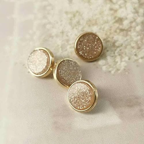 Kleine Metallknöpfe für Kinderkleidung zum Nähen von Hemden, Dekorationen, Handarbeiten, glänzende Materialien, Nähzubehör, Knöpfe, 5 Stück, Rosa, 11,5 mm, 5 Stück Kleine Metallknöpfe für Kinderkleidung zum Nähen von Hemden, Dekorationen, Handarbeiten, glänzende Materialien, Nähzubehör, Knöpfe, 5 Stück, Rosa, 11,5 mm, 5 Stück von AYHTUD