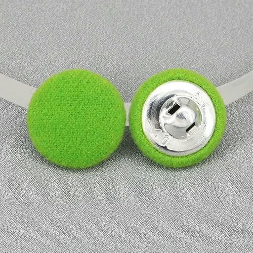 Kuppel aus Kaschmirwolle mit Metallschlaufenknöpfen, für Mäntel, Pullover, DIY, 15/18/20/23/25/28/30/32/34/38 mm, 10 Stück pro Beutel, 17 Grasgrün, 34,0 mm Kuppel aus Kaschmirwolle mit Metallschlaufenknöpfen, für Mäntel, Pullover, DIY, 15/18/20/23/25/28/30/32/34/38 mm, 10 Stück pro Beutel, 17 Grasgrün, 34,0 mm von AYHTUD