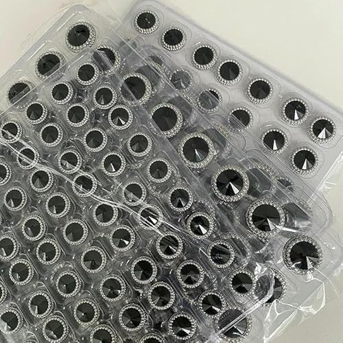 Luxuriöse Kristallknöpfe für Mantel, Windjacke, dekoratives Handarbeitszubehör, Bastelbedarf, Nähen, Hochfußschnalle, 6 Stück, TB476, 5–15 mm, 6 Stück Luxuriöse Kristallknöpfe für Mantel, Windjacke, dekoratives Handarbeitszubehör, Bastelbedarf, Nähen, Hochfußschnalle, 6 Stück, TB476, 5–15 mm, 6 Stück von AYHTUD