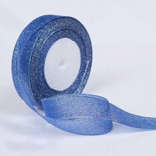 Mehrfarbiges Organzaband aus Seidensatin, 6–40 mm, glitzernd, bestickte Zwiebelbänder, Dekoration für Hochzeitstorten, Basteln, Schleifenzubehör – Königsblau – Mehrfarbiges Organzaband aus Seidensatin, 6–40 mm, glitzernd, bestickte Zwiebelbänder, Dekoration für Hochzeitstorten, Basteln, Schleifenzubehör – Königsblau – von AYHTUD