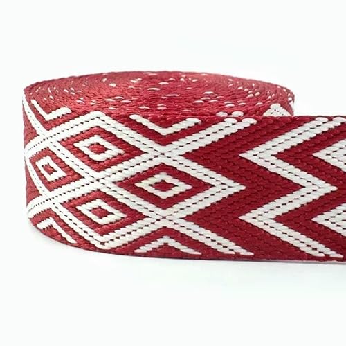 Meter 38 mm Jacquard-Gurtbänder für Taschengurte, ethnisches Band, Gepäckdekor, Nähen, Schrägband, DIY-Gürtel, Schuhe, Zubehör-RD200-02-38 mm-2 Meter Meter 38 mm Jacquard-Gurtbänder für Taschengurte, ethnisches Band, Gepäckdekor, Nähen, Schrägband, DIY-Gürtel, Schuhe, Zubehör-RD200-02-38 mm-2 Meter von AYHTUD