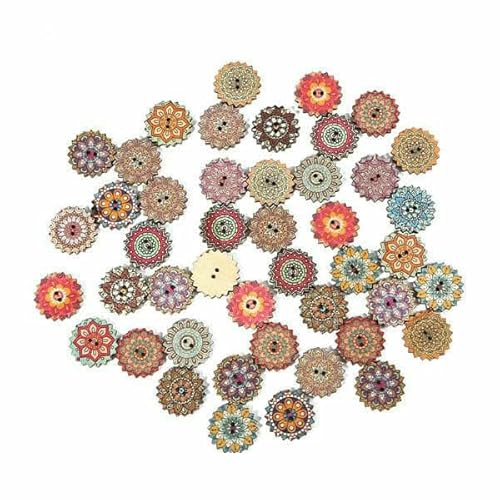 Mix 50 Stück Holzknöpfe "Hand Made" Buchstabenanhänger Holz Nähzubehör für Kleidung Handarbeit Scrapbooking Bastelbedarf DIY-03 20mm Mix 50 Stück Holzknöpfe "Hand Made" Buchstabenanhänger Holz Nähzubehör für Kleidung Handarbeit Scrapbooking Bastelbedarf DIY-03 20mm von AYHTUD