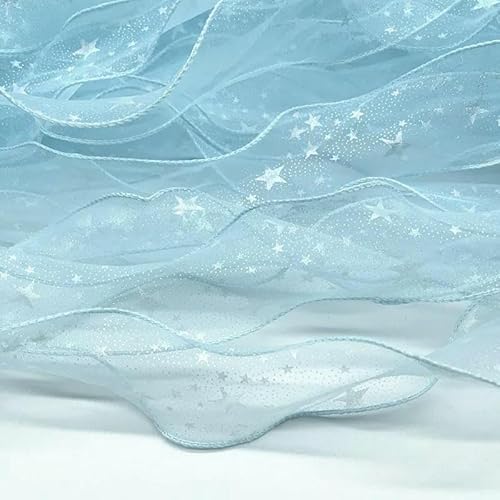 NEU 60 mm Print The Stars Wave Seidenorganzaband Schleifenmaterial für Haarschmuck, Wickeldekoration, Spitzenbänder-06-3 Yards NEU 60 mm Print The Stars Wave Seidenorganzaband Schleifenmaterial für Haarschmuck, Wickeldekoration, Spitzenbänder-06-3 Yards von AYHTUD
