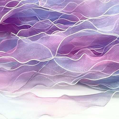 NEU 60 mm Print The Stars Wave Seidenorganzaband Schleifenmaterial für Haarschmuck, Wickeldekoration, Spitzenbänder-07-3 Yards NEU 60 mm Print The Stars Wave Seidenorganzaband Schleifenmaterial für Haarschmuck, Wickeldekoration, Spitzenbänder-07-3 Yards von AYHTUD