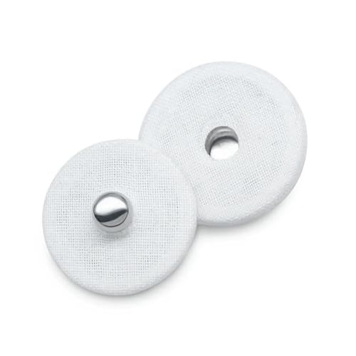 Neue, bunte 10er-Sets Messing-Metall-Druckknöpfe zum Nähen von Stoffverschlüssen für Mantel, Windmantel, Kleidungszubehör, DIY-Weiß000-23,0 mm Neue, bunte 10er-Sets Messing-Metall-Druckknöpfe zum Nähen von Stoffverschlüssen für Mantel, Windmantel, Kleidungszubehör, DIY-Weiß000-23,0 mm von AYHTUD