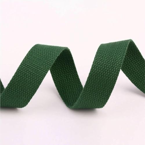 Neue 5 Meter 25 mm Canvas-Band Gürteltasche Verdickung Baumwollgurtband Canvas-Gurtband Rucksackumreifung Nähtasche Gürtelzubehör-5-25 mm von AYHTUD