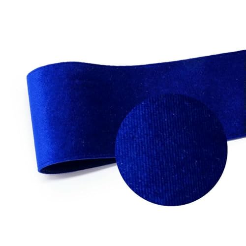 Samtband, 75 mm, 3 Zoll, 25 Yards, Königsblau, 75 mm Samtband, 75 mm, 3 Zoll, 25 Yards, Königsblau, 75 mm von AYHTUD