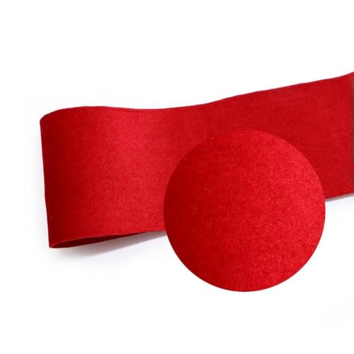 Samtband, 75 mm, 3 Zoll, 25 Yards, rot, 75 mm Samtband, 75 mm, 3 Zoll, 25 Yards, rot, 75 mm von AYHTUD