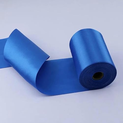 Satinband, breit, 8 cm/10 cm/15 cm, 25 Meter lang, für Hochzeits-/Festivalszenen, Deckenstuhlgurt, Hochzeits-/Auto-/Party-Dekorationsband, 14 Königsblau, 15 cm x 25 Meter Satinband, breit, 8 cm/10 cm/15 cm, 25 Meter lang, für Hochzeits-/Festivalszenen, Deckenstuhlgurt, Hochzeits-/Auto-/Party-Dekorationsband, 14 Königsblau, 15 cm x 25 Meter von AYHTUD